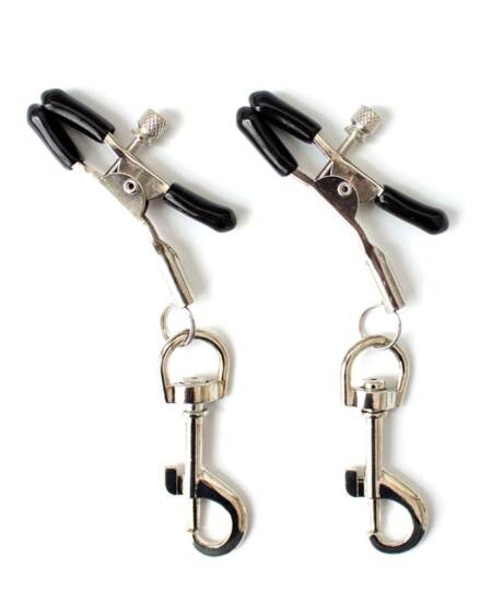Pinzas para Pezones con Mosquetones Metal