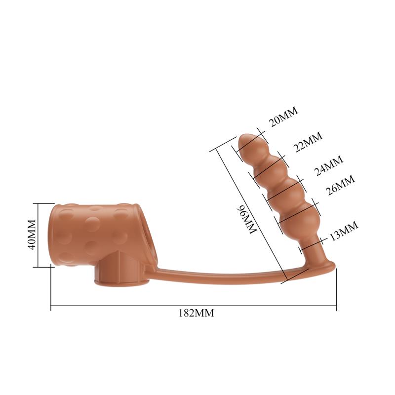 Plug Anal con Anillo para el Pene - Imagen 7
