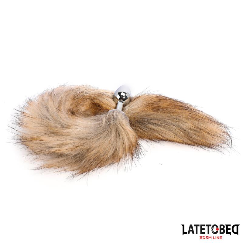 Plug Anal con Cola Marrón 40 cm - Imagen 3