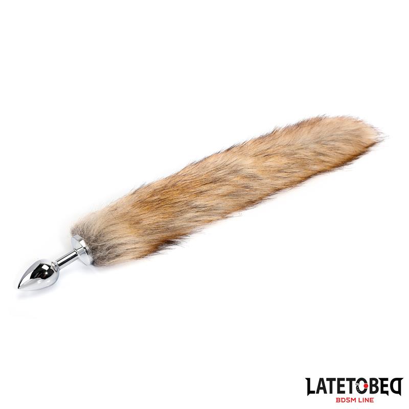 Plug Anal con Cola Marrón 40 cm - Imagen 5