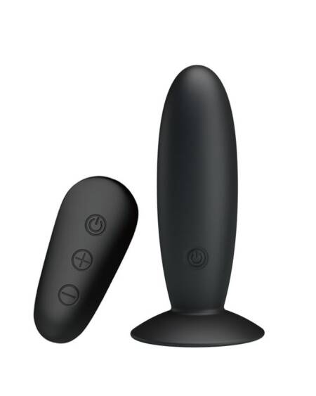 Plug Anal con Vibración y Control Remoto USB