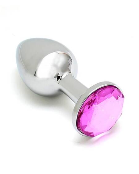 Plug Anal de Metal Sofia Joya Rosa