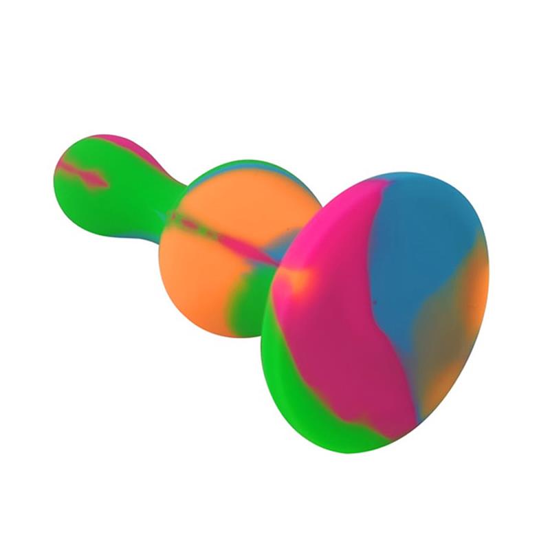 Plug Anal Multi Color Silicona - Imagen 5