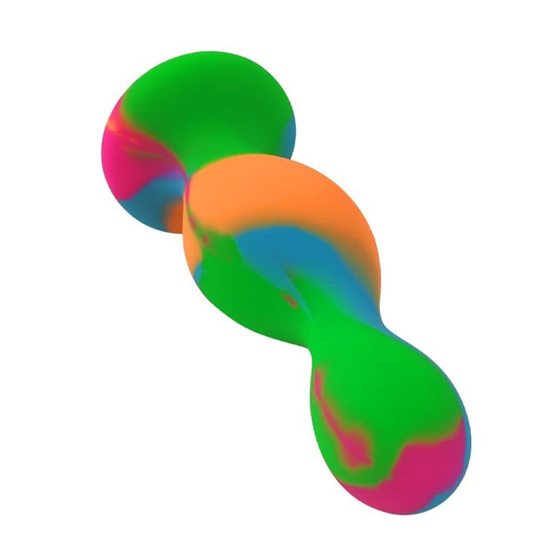 Plug Anal Multi Color Silicona - Imagen 6