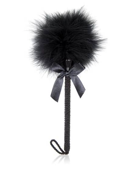 Plumero con Lazo 25 cm Negro