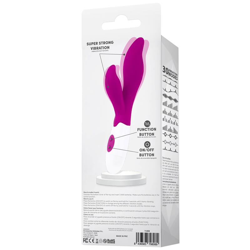 Preston Vibrador con Estimulador Silicona - Imagen 3