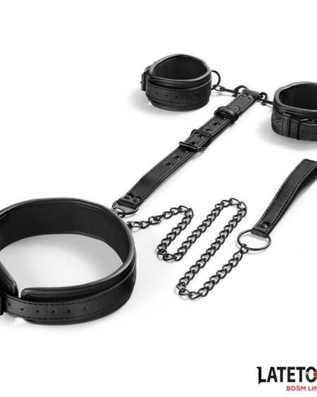 Restricciones con Collar con Correa y Esposas