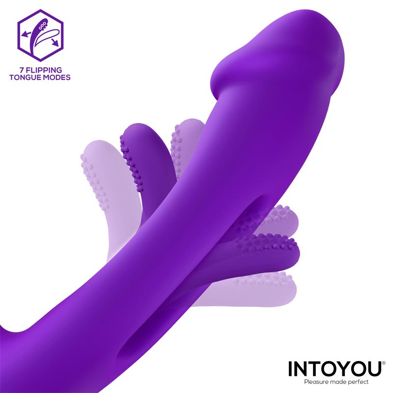Siter 2.0 Vibrador con Lengua Flapping, Golpeteo y Cabezales Intercambiables - Imagen 3