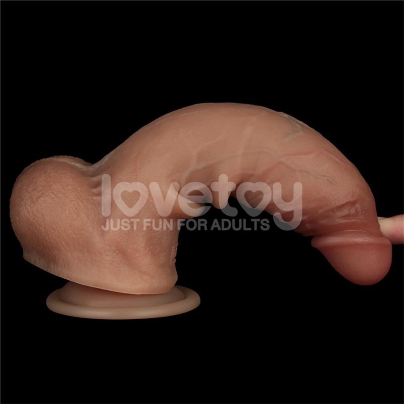 Sliding Pro Dildo Piel Deslizante-Retractil Dual Layer 8.5 - Imagen 12
