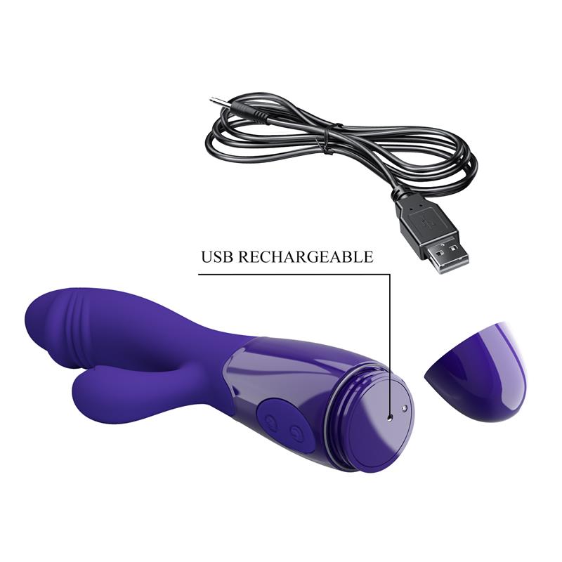 Snappy-Youth Vibrador de Conejito 2 Motores - Imagen 7