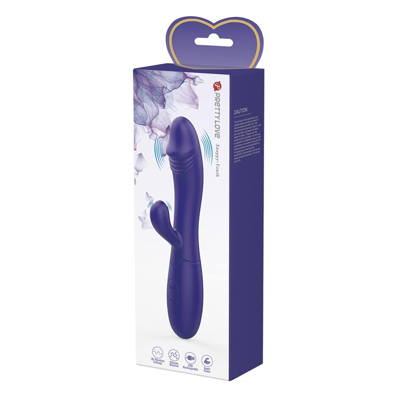 Snappy-Youth Vibrador de Conejito 2 Motores - Imagen 9