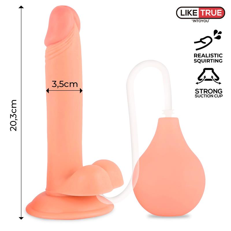 Squirtz Dildo Eyaculador - Squirting 8 - 20.3 cm - Imagen 5