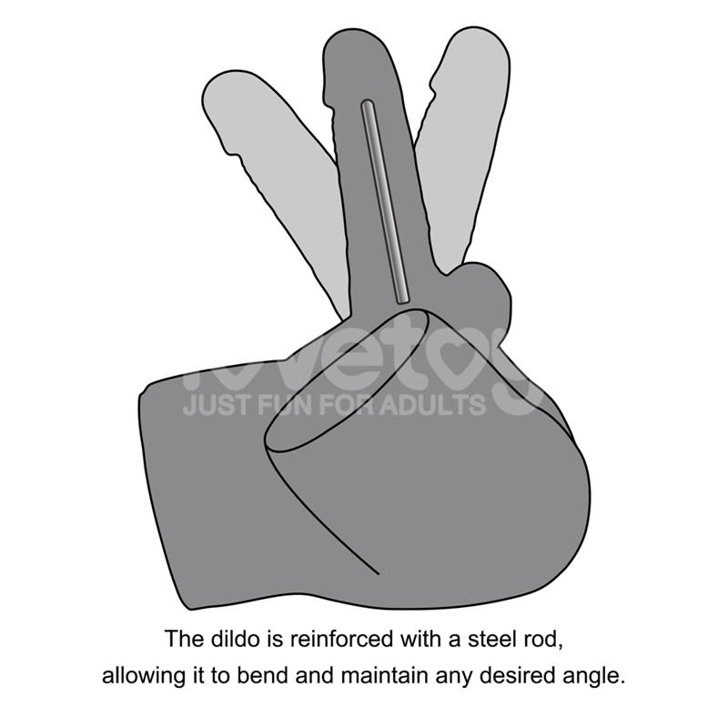 Streetgirls 17 Masturbador con Dildo Articulable - Imagen 11