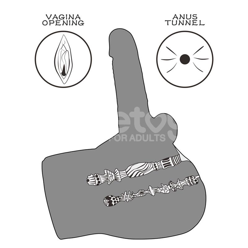 Streetgirls 17 Masturbador con Dildo Articulable - Imagen 13