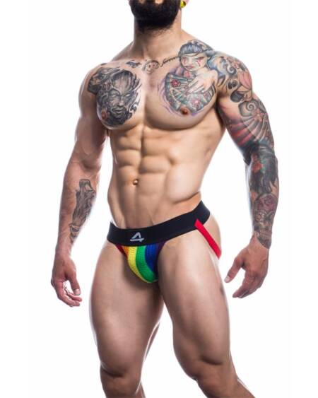 Stripe-Pride Suspensorio Bandera Orgullo LGBT