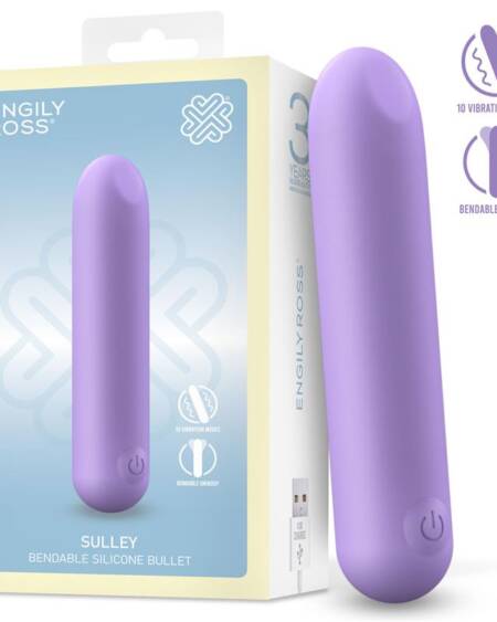 Sulley Bala Vibradora Silicona Líquida Unibody Flexible USB