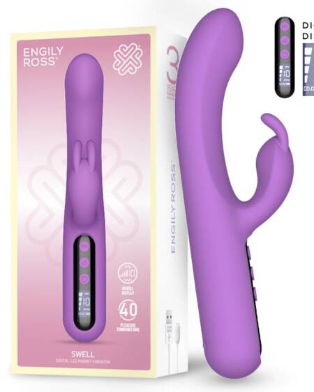 Swell Vibrador con Pantalla Digital y Gran Potencia