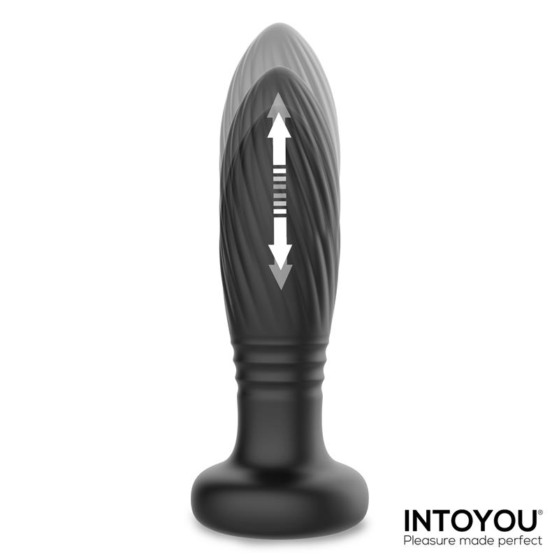 Tainy Plug Anal con Thrusting y Luces Led con Control Remoto - Imagen 4