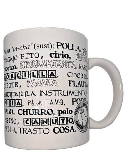 Taza Mug Sinonimos Penes 370ml