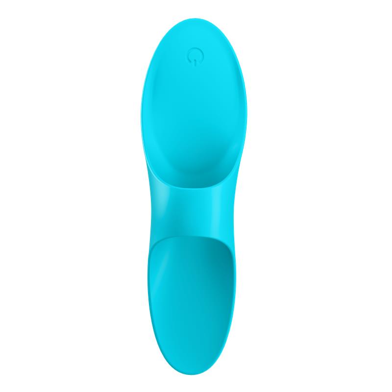 Teaser Vibrador para el Dedo Light Blue - Imagen 3