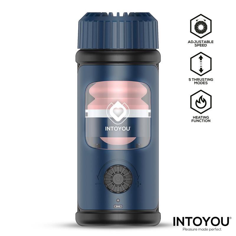 Tenkro Masturbador con Thrusting y Calor USB-C - Imagen 3