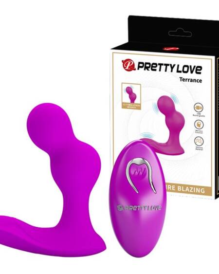 Terrance Plug Anal con vibración y Control Remoto