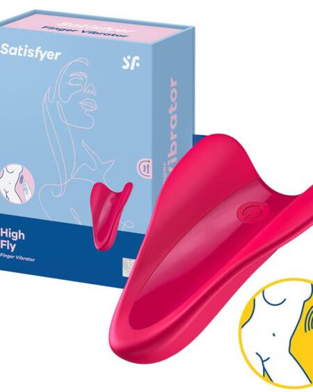 Vibrador High Fly Rojo