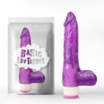 Vibrador Multi Velocidad Realista Púrpura 20cm
