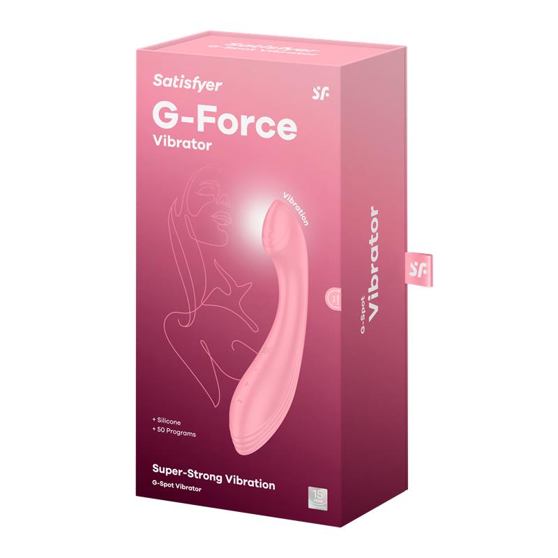 Vibrador para el Punt9o G - G-Force Rosa - Imagen 6