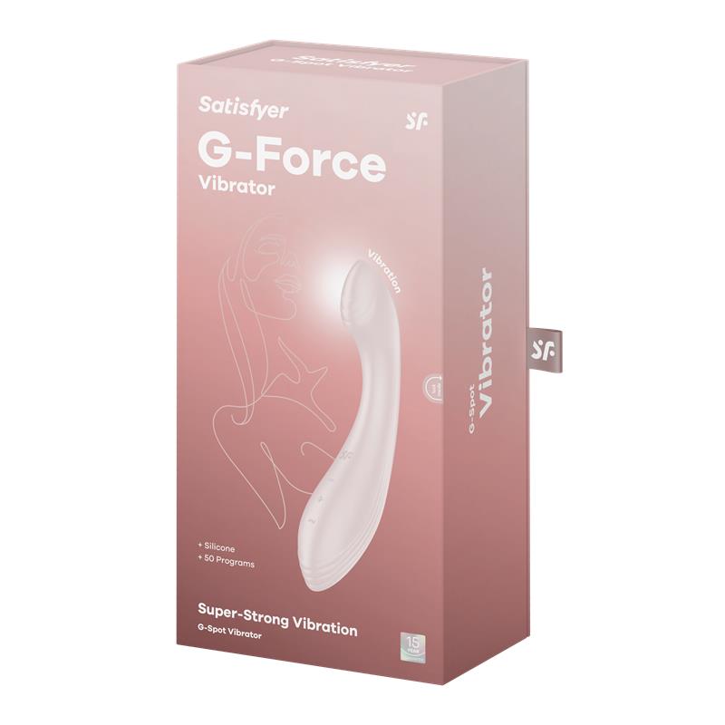 Vibrador para el Punto G - G-Force Beige - Imagen 6