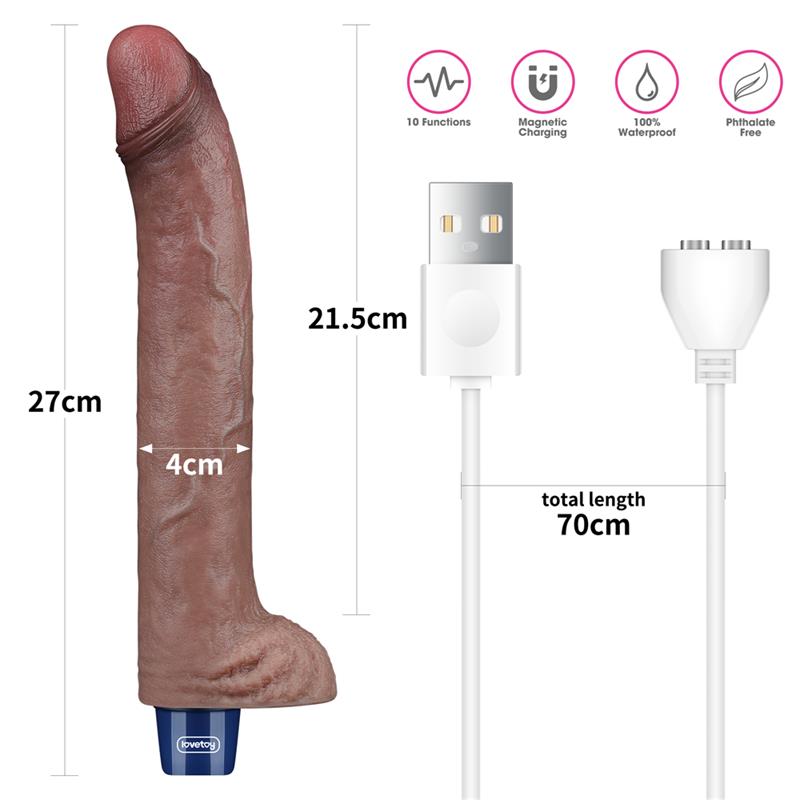 Vibrador Realista 11 USB - Imagen 12