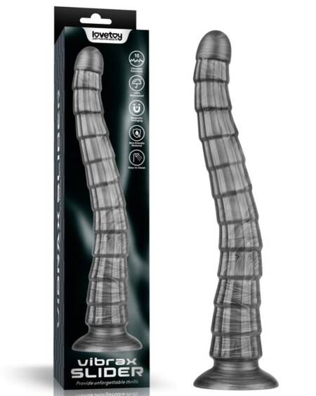 Vibrax Slider Dildo anal con Vibración King Sized 14.5