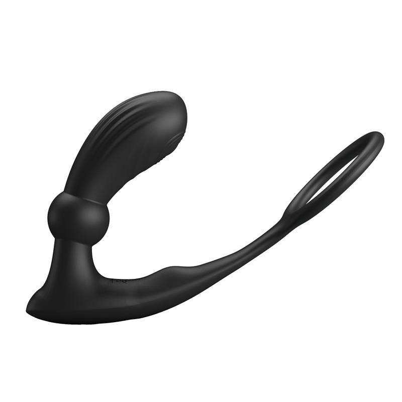 Warren Plug Anal y Anillo para el Pene con Vibración y Pulsación a Control Remoto - Imagen 3