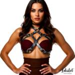 Wendy Arnés de Pecho Cuero Vegano Talla Única