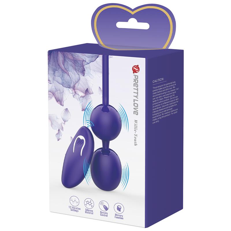 Willie Youth Bolas Kegel con Vibración y Control Remoto - Imagen 11
