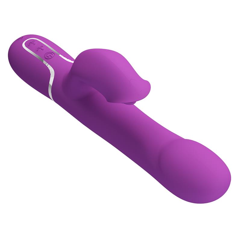 Zalin Vibrador con Bolas Rotatorias y Lengua - Imagen 4